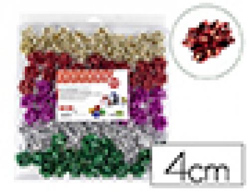 Lacos liderpapel fantasia pequenos cores metalizadas sortidas , Liderpapel , 70006 , 8423473700062